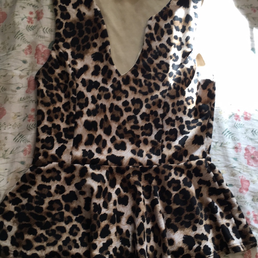 Leper print top